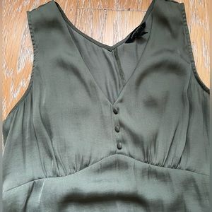 Satin cinched Blouse